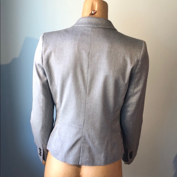 Zara Heather Grey Blazer - Picture 2 of 6